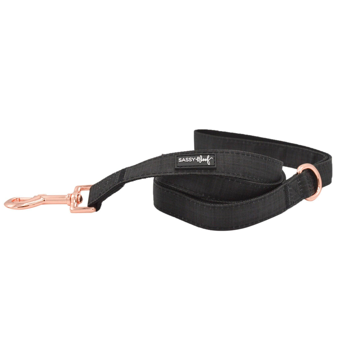 Black Plaid | Dog Leash
