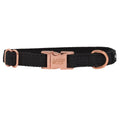 Black Plaid | Dog Collar